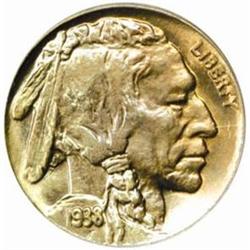 1938-D/D Buffalo Nickel. RPM-2. MS-67 (PCGS).