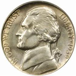 1939-S Jefferson Nickel. Reverse of 1940. MS-66 FS (PCGS).