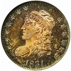 1831 Capped Bust Half Dime. V-4, LM-4. Rarity-2. MS-65 (NGC).
