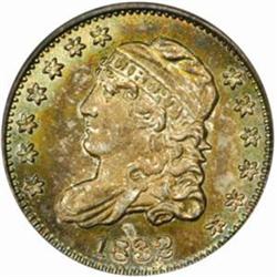 1832 Capped Bust Half Dime. V-8, LM-5. Rarity-1. MS-64 (PCGS).
