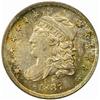 Image 1 : 1837 Capped Bust Half Dime. V-1, LM-5. Rarity-1. Large 5C. MS-66 (PCGS).