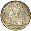 Image 1 : 1839 Seated Liberty Half Dime. No Drapery. MS-64 (PCGS).