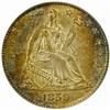 Image 1 : 1859 Seated Liberty Half Dime. V-4. MS-63 (PCGS).