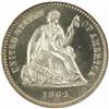 Image 1 : 1862 Seated Liberty Half Dime. Proof-67 Cameo (NGC).