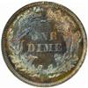 Image 2 : 1863 Seated Liberty Dime. MS-65 (NGC).