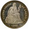 Image 1 : 1866 Seated Liberty Dime. Proof-67 Cameo (NGC).