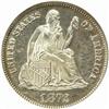 Image 1 : 1872 Seated Liberty Dime. Proof-64 (NGC).