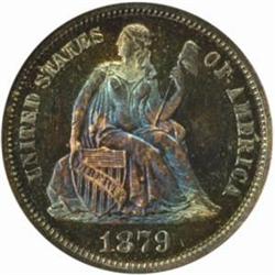 1879 Seated Liberty Dime. Proof-65 * (NGC).