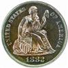 Image 1 : 1882 Seated Liberty Dime. Proof-64 (PCGS).