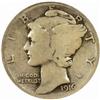 Image 1 : 1916-D Mercury Dime. G-4 (NGC).