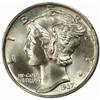 Image 1 : 1937 Mercury Dime. MS-68 FB (PCGS).