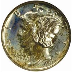 1941 Mercury Dime. Proof-68 (NGC).