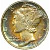Image 1 : 1942/1-D Mercury Dime. FS-010.8. EF Details--Damaged, Improperly Cleaned (NCS).