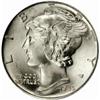 Image 1 : 1945-S Mercury Dime. MS-67 FB (NGC).