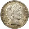Image 1 : 1911 Barber Quarter. MS-64 (PCGS).