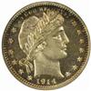 Image 1 : 1914 Barber Quarter. Proof-66 (ANACS).