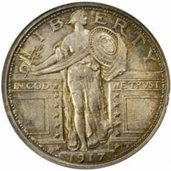 1917-S Standing Liberty Quarter. Type I. MS-62 FH (NGC).