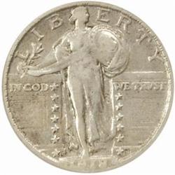 1918/7-S Standing Liberty Quarter. FS-008.5. VF-30 (PCGS).