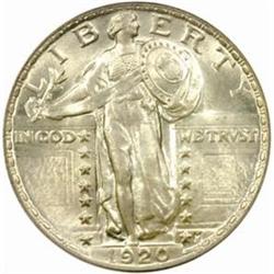 1920 Standing Liberty Quarter. MS-66 (PCGS).