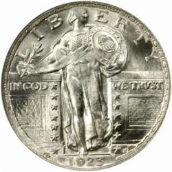 1923 Standing Liberty Quarter. MS-67 (NGC).