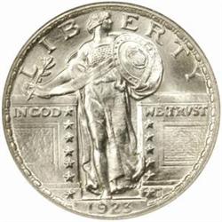1923 Standing Liberty Quarter. MS-66 (NGC).