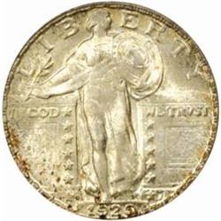 1926-S Standing Liberty Quarter. MS-66 (PCGS).