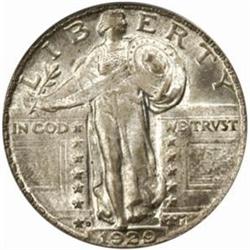 1929-D Standing Liberty Quarter. MS-66 (PCGS).