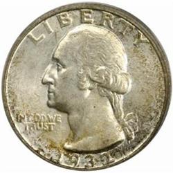 1932-S Washington Quarter. MS-64 (PCGS).