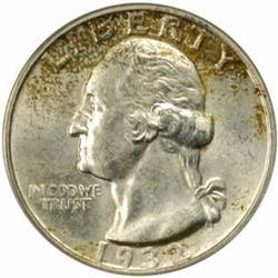 1932-S Washington Quarter. MS-63 (PCGS).