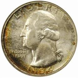 1934-D Washington Quarter. MS-66 (NGC).