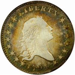 1794 Flowing Hair Half Dollar. O-101a. Rarity-4. F-12 (NGC).