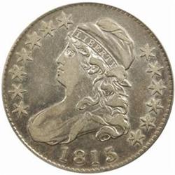 1815/2 Capped Bust Half Dollar. O-101a. Rarity-3. VF-20 (PCGS).