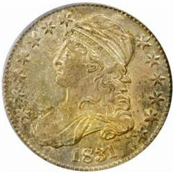 1831 Capped Bust Half Dollar. O-104. Rarity-1. MS-62 (PCGS).