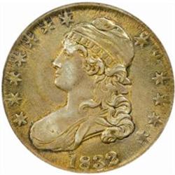 1832 Capped Bust Half Dollar. O-113a. Rarity-4. Small Letters. AU-58 (PCGS).