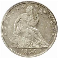 1856-S Seated Liberty Half Dollar. VF-35 (PCGS).