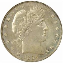 1896 Barber Half Dollar. Proof-64 (PCGS).