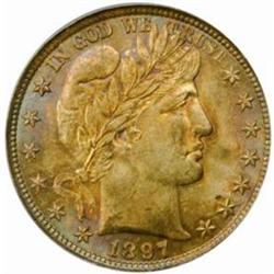 1897 Barber Half Dollar. MS-65 (PCGS).