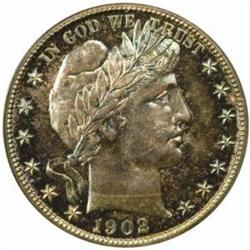 1902 Barber Half Dollar. Proof-67 (PCGS).