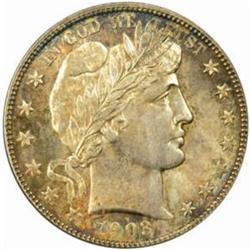 1903-O Barber Half Dollar. MS-64 (PCGS).