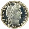 1911 Barber Half Dollar. Proof-66 Cameo (NGC).