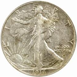 1916-S Walking Liberty Half Dollar. VF-20 (PCGS).