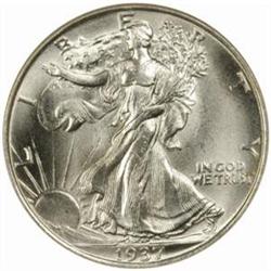 1937 Walking Liberty Half Dollar. MS-67 (NGC).