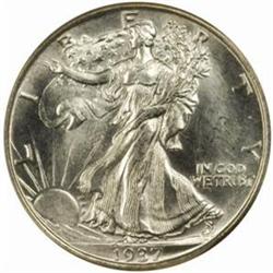 1937-D Walking Liberty Half Dollar. MS-65 * (NGC).