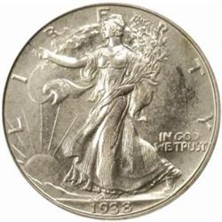 1938 Walking Liberty Half Dollar. Proof-65 (PCGS).