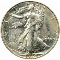 1940 Walking Liberty Half Dollar. Proof-66 (PCGS).