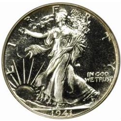 1941 Walking Liberty Half Dollar. Proof-66 (PCGS).