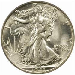 1941-S Walking Liberty Half Dollar. MS-66 (PCGS).