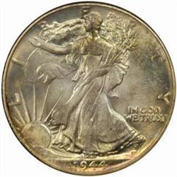 1944 Walking Liberty Half Dollar. MS-67 (NGC).