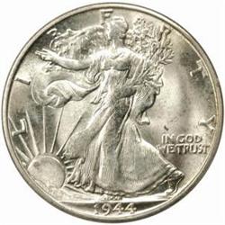 1944-S Walking Liberty Half Dollar. MS-65 (PCGS).