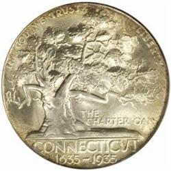 1935 Connecticut Tercentenary. MS-65 (PCGS).